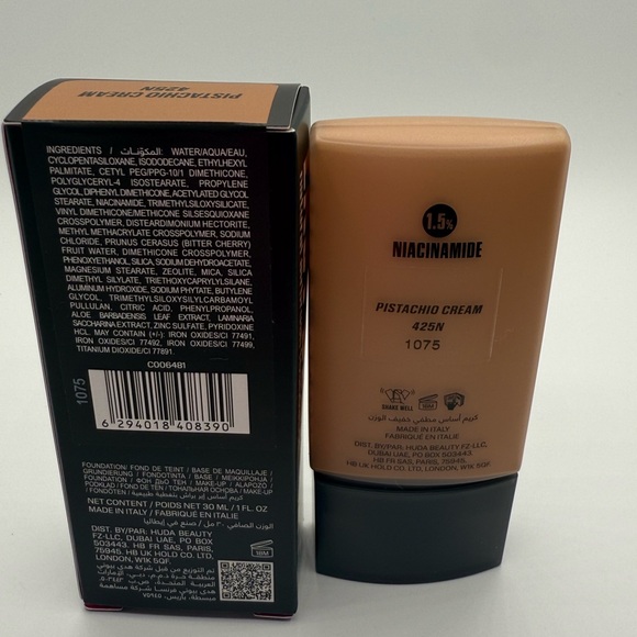 Easy Blur Natural Airbrush Foundation with Niacinamide, 425N PISTACHIO CREAM NWB - Picture 3 of 6